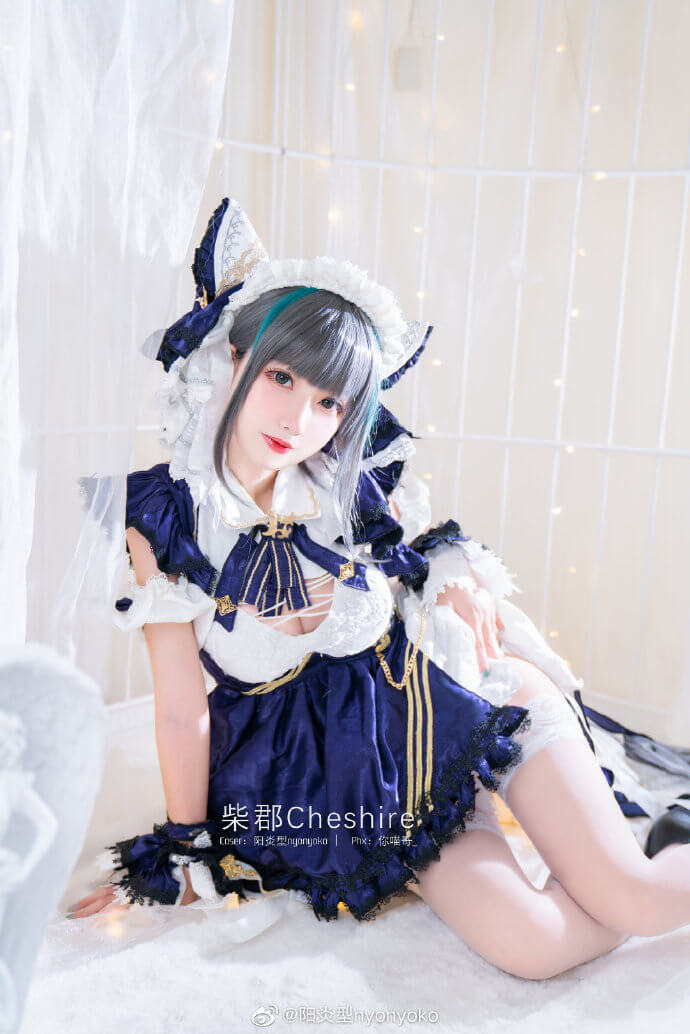 【COS正片】碧蓝航线柴郡原皮cos 甜美猫女仆哦 cn菠萝 - 第4张 - 机器猫次元 【COS正片】碧蓝航线柴郡原皮cos 甜美猫女仆哦 cn菠萝 - 第4张 - 机器猫次元