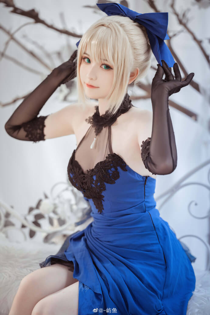 【COS正片】fate/extra阿尔托莉雅saber设定集蓝礼服ver cn屿鱼 - 第3张 - 机器猫次元 【COS正片】fate/extra阿尔托莉雅saber设定集蓝礼服ver cn屿鱼 - 第3张 - 机器猫次元