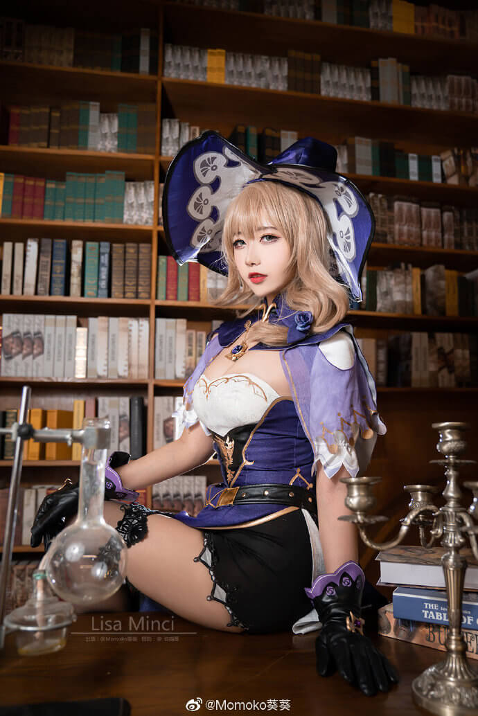【COS正片】原神丽莎cos魅力的蒙德图书管理员 Momoko葵葵 - 第9张 - 机器猫次元 【COS正片】原神丽莎cos魅力的蒙德图书管理员 Momoko葵葵 - 第9张 - 机器猫次元