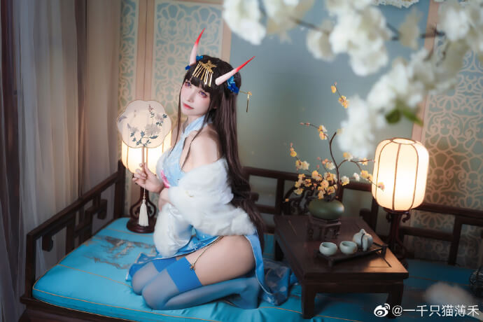 【COS正片】碧蓝航线能代 貅旗袍cos 冬雪沁香 cn千禾 - 第4张 - 机器猫次元 【COS正片】碧蓝航线能代 貅旗袍cos 冬雪沁香 cn千禾 - 第4张 - 机器猫次元