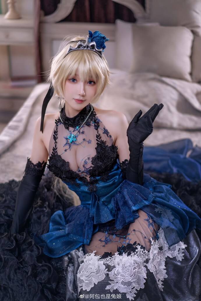【COS正片】FGO贞德婚纱礼服cos cn阿包也是兔娘 - 第8张 - 机器猫次元 【COS正片】FGO贞德婚纱礼服cos cn阿包也是兔娘 - 第8张 - 机器猫次元