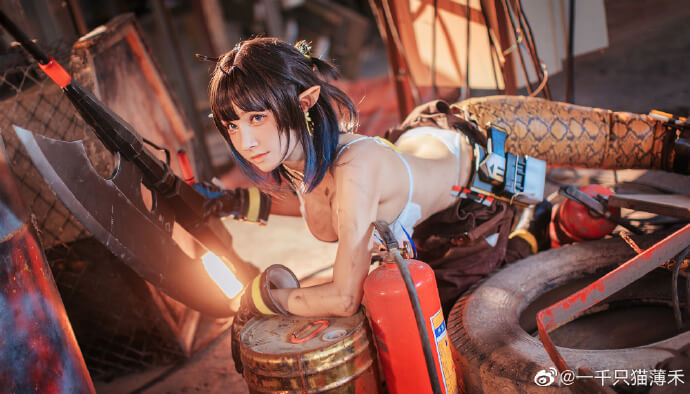 【COS正片】明日方舟森蚺cos 熔锻铸匠 cn千禾 - 第10张 - 机器猫次元 【COS正片】明日方舟森蚺cos 熔锻铸匠 cn千禾 - 第10张 - 机器猫次元