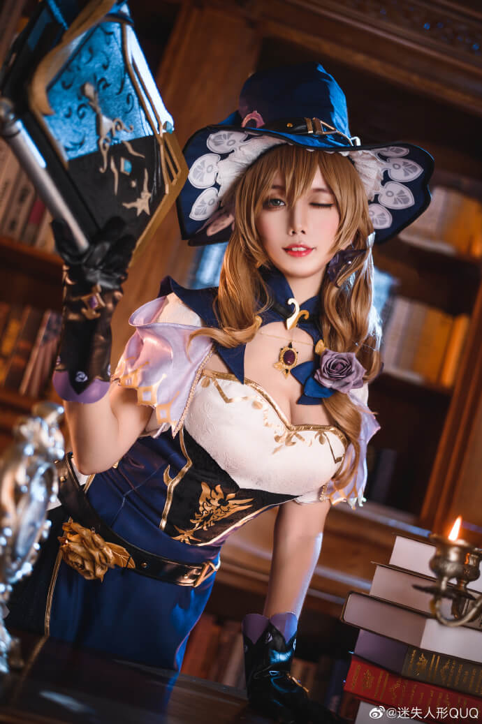 【COS正片】原神丽莎cos 知性魔女 cn迷失人形QUQ - 第7张 - 机器猫次元 【COS正片】原神丽莎cos 知性魔女 cn迷失人形QUQ - 第7张 - 机器猫次元