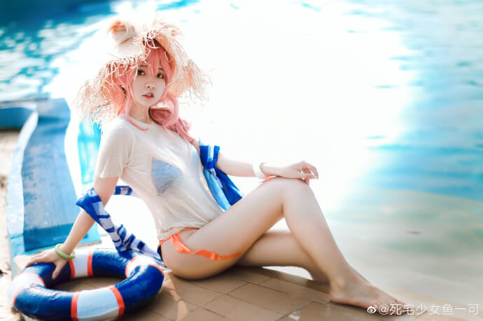 【COS正片】FGO玉藻前泳装cos夏日泳池美少女 cn死宅少女鱼一可 - 第7张 - 机器猫次元 【COS正片】FGO玉藻前泳装cos夏日泳池美少女 cn死宅少女鱼一可 - 第7张 - 机器猫次元