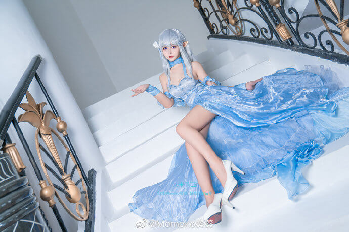 【COS正片】艾米莉亚EMT水晶礼服cos Momoko葵葵 - 第9张 - 机器猫次元 【COS正片】艾米莉亚EMT水晶礼服cos Momoko葵葵 - 第9张 - 机器猫次元