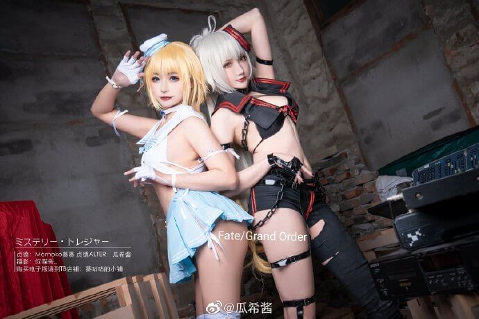 【COS正片】FGO黑白贞德cos礼装神秘宝藏 Momoko葵葵&瓜希酱 - 第5张 - 机器猫次元 【COS正片】FGO黑白贞德cos礼装神秘宝藏 Momoko葵葵&瓜希酱 - 第5张 - 机器猫次元