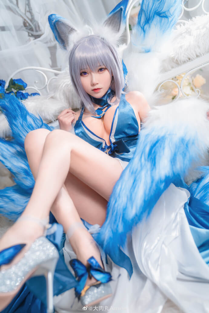 【COS正片】碧蓝航线 信浓礼服cos胧月十夜 cn大肉丸Amiee - 第4张 - 机器猫次元 【COS正片】碧蓝航线 信浓礼服cos胧月十夜 cn大肉丸Amiee - 第4张 - 机器猫次元