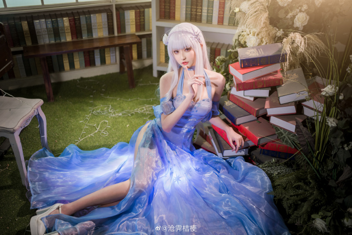 【COS正片】从零开始的异世界生活艾米莉亚水晶礼服cos cn沧霁桔梗 - 第6张 - 机器猫次元 【COS正片】从零开始的异世界生活艾米莉亚水晶礼服cos cn沧霁桔梗 - 第6张 - 机器猫次元