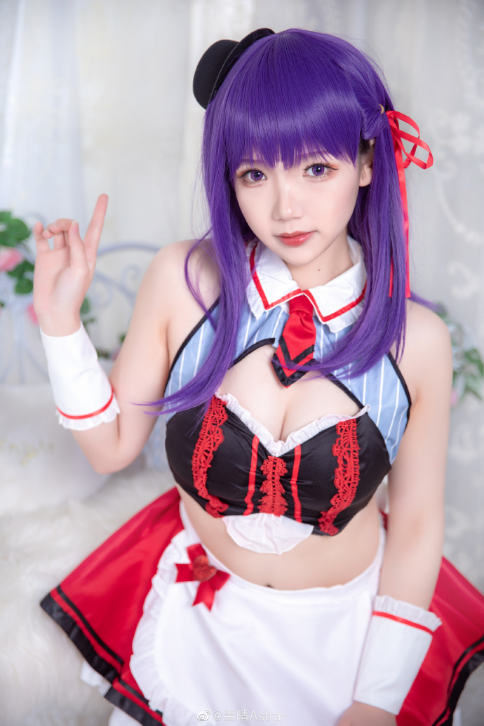 【COS正片】FGO间桐樱女仆同人cos cn雪晴Astra - 第5张 - 机器猫次元 【COS正片】FGO间桐樱女仆同人cos cn雪晴Astra - 第5张 - 机器猫次元