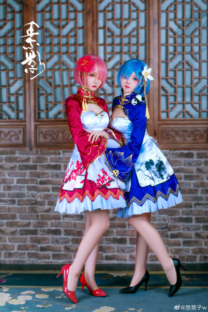 【COS正片】从零开始拉姆蕾姆旗袍cos cn鹤祈&楚楚子 - 第6张 - 机器猫次元 【COS正片】从零开始拉姆蕾姆旗袍cos cn鹤祈&楚楚子 - 第6张 - 机器猫次元