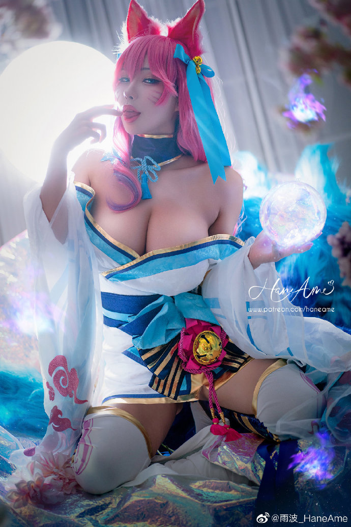 【COS正片】英雄联盟阿狸灵魂莲华皮肤cosplay cn雨波 - 第4张 - 机器猫次元 【COS正片】英雄联盟阿狸灵魂莲华皮肤cosplay cn雨波 - 第4张 - 机器猫次元