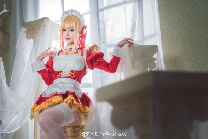 【COS正片】FGO尼禄cos 甜美同人女仆装 cn铁板烧鬼舞w - 第14张 - 机器猫次元 【COS正片】FGO尼禄cos 甜美同人女仆装 cn铁板烧鬼舞w - 第14张 - 机器猫次元