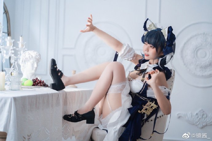 【COS正片】碧蓝航线柴郡cos 超可爱的皇家女仆猫 cn镜酱 - 第4张 - 机器猫次元 【COS正片】碧蓝航线柴郡cos 超可爱的皇家女仆猫 cn镜酱 - 第4张 - 机器猫次元
