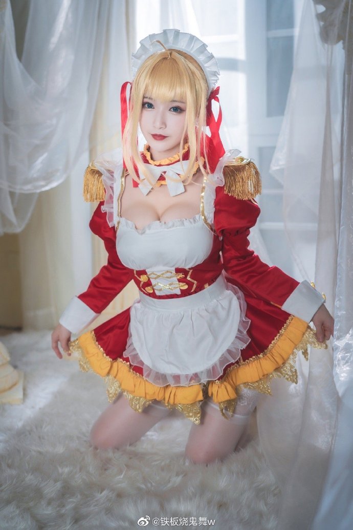 【COS正片】FGO尼禄cos 甜美同人女仆装 cn铁板烧鬼舞w - 第9张 - 机器猫次元 【COS正片】FGO尼禄cos 甜美同人女仆装 cn铁板烧鬼舞w - 第9张 - 机器猫次元