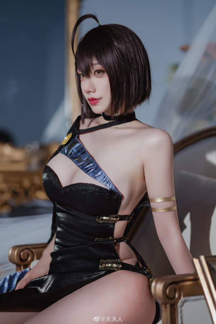【COS正片】碧蓝航线巴尔的摩礼服cos 夜风minuet cn天夫人 - 第2张 - 机器猫次元 【COS正片】碧蓝航线巴尔的摩礼服cos 夜风minuet cn天夫人 - 第2张 - 机器猫次元