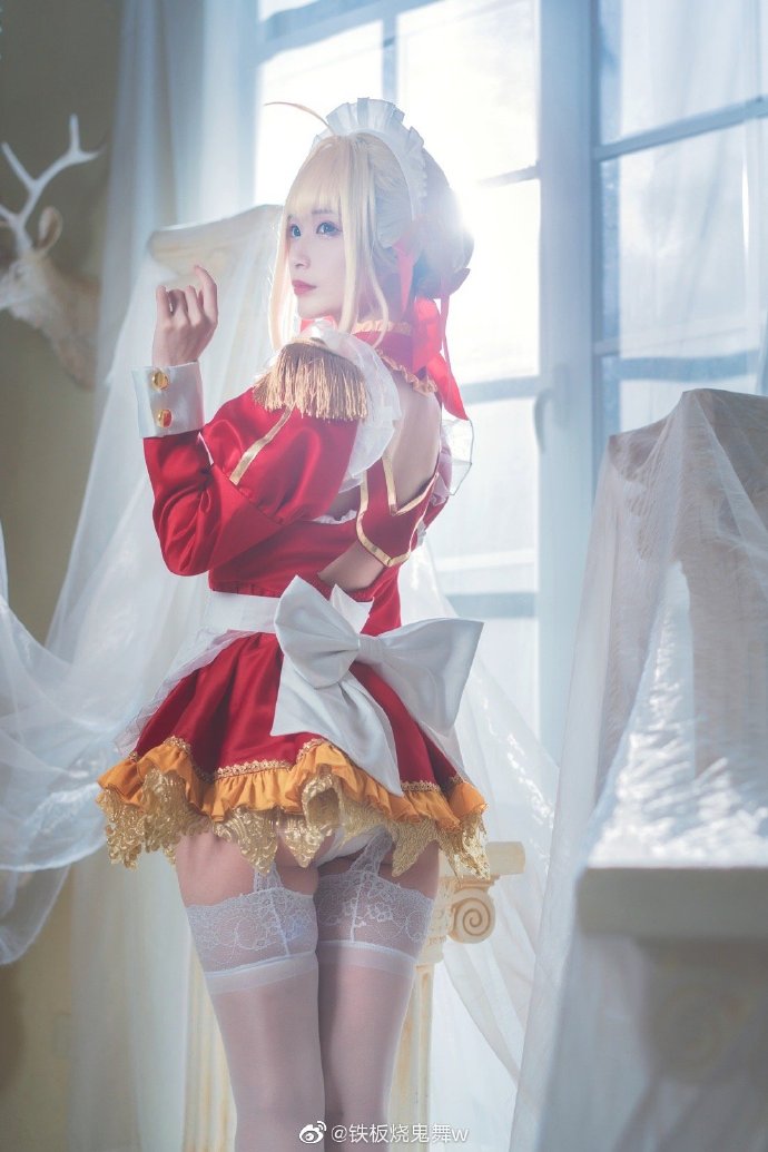 【COS正片】FGO尼禄cos 甜美同人女仆装 cn铁板烧鬼舞w - 第4张 - 机器猫次元 【COS正片】FGO尼禄cos 甜美同人女仆装 cn铁板烧鬼舞w - 第4张 - 机器猫次元