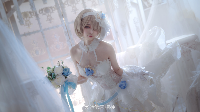 【COS正片】崩坏3 丽塔•洛丝薇瑟花嫁蔷薇誓言cos cn沧霁桔梗 - 第4张 - 机器猫次元 【COS正片】崩坏3 丽塔•洛丝薇瑟花嫁蔷薇誓言cos cn沧霁桔梗 - 第4张 - 机器猫次元