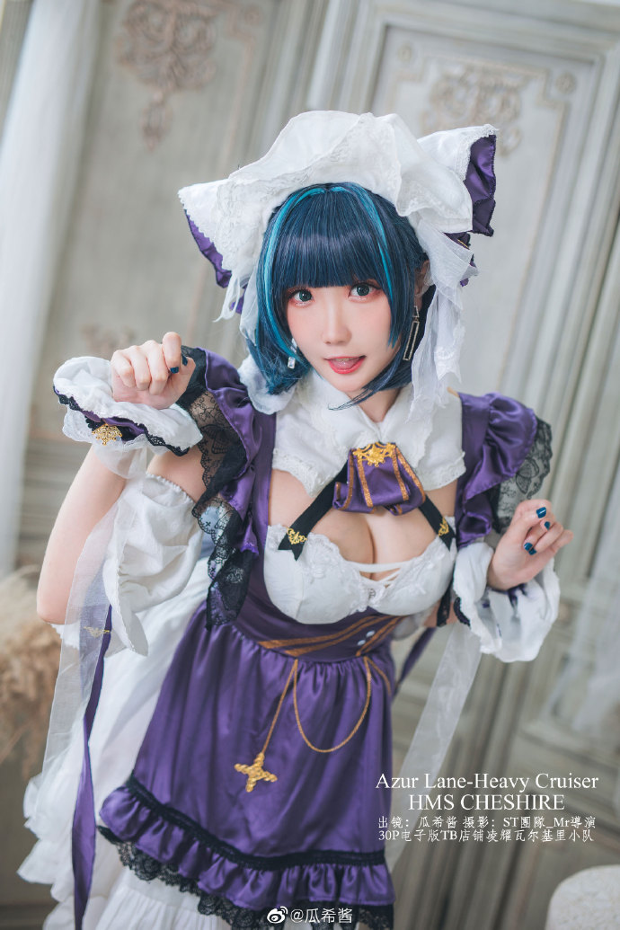 【COS正片】碧蓝航线柴郡cos 甜美的猫女仆 cn瓜希酱 - 第4张 - 机器猫次元 【COS正片】碧蓝航线柴郡cos 甜美的猫女仆 cn瓜希酱 - 第4张 - 机器猫次元