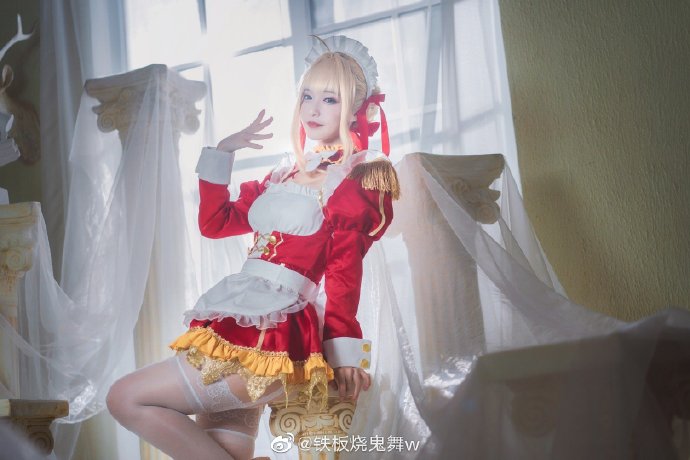 【COS正片】FGO尼禄cos 甜美同人女仆装 cn铁板烧鬼舞w - 第6张 - 机器猫次元 【COS正片】FGO尼禄cos 甜美同人女仆装 cn铁板烧鬼舞w - 第6张 - 机器猫次元
