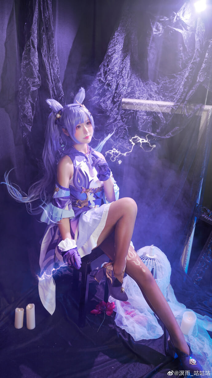 【COS正片】原神刻晴cos 可爱少女惊艳超还原剑法 cn溟雨_咕咕咕 - 第1张 - 机器猫次元 【COS正片】原神刻晴cos 可爱少女惊艳超还原剑法 cn溟雨_咕咕咕 - 第1张 - 机器猫次元