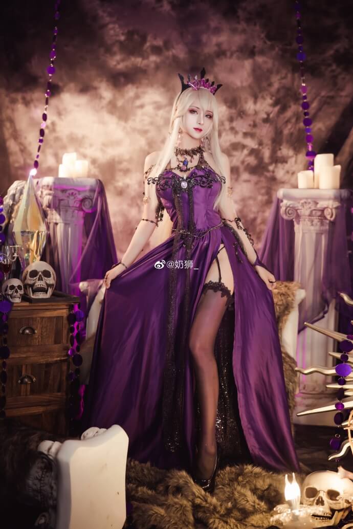【COS正片】FGO黑枪呆cos绝美礼装礼服 cn奶狮 - 第17张 - 机器猫次元 【COS正片】FGO黑枪呆cos绝美礼装礼服 cn奶狮 - 第17张 - 机器猫次元
