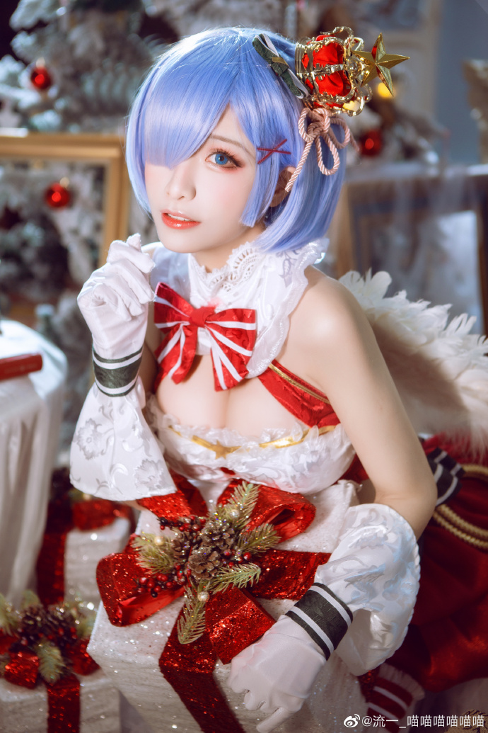 【COS正片】蕾姆圣诞ver 美丽温柔的圣诞礼服 cn流一 - 第4张 - 机器猫次元 【COS正片】蕾姆圣诞ver 美丽温柔的圣诞礼服 cn流一 - 第4张 - 机器猫次元