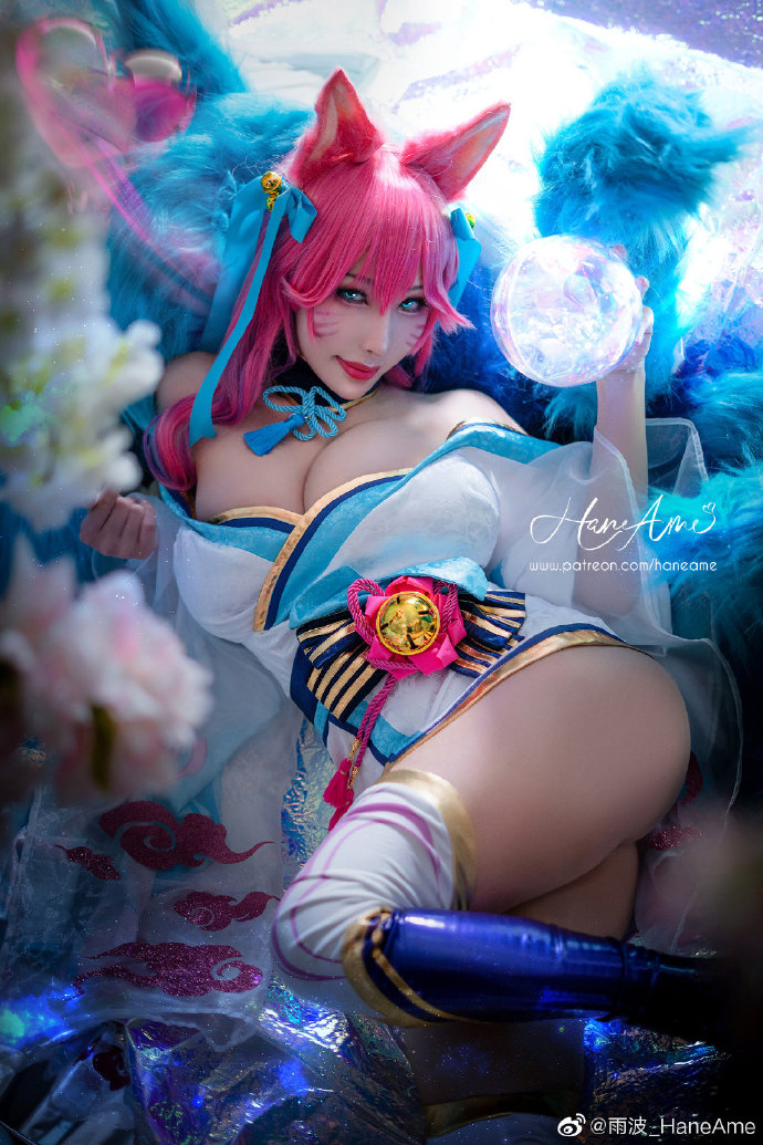 【COS正片】英雄联盟阿狸灵魂莲华皮肤cosplay cn雨波 - 第1张 - 机器猫次元 【COS正片】英雄联盟阿狸灵魂莲华皮肤cosplay cn雨波 - 第1张 - 机器猫次元