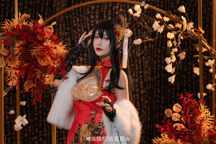 【COS正片】碧蓝航线大凤凤鸣春晓cos黑丝旗袍 cn铁板烧鬼舞w - 第14张 - 机器猫次元 【COS正片】碧蓝航线大凤凤鸣春晓cos黑丝旗袍 cn铁板烧鬼舞w - 第14张 - 机器猫次元