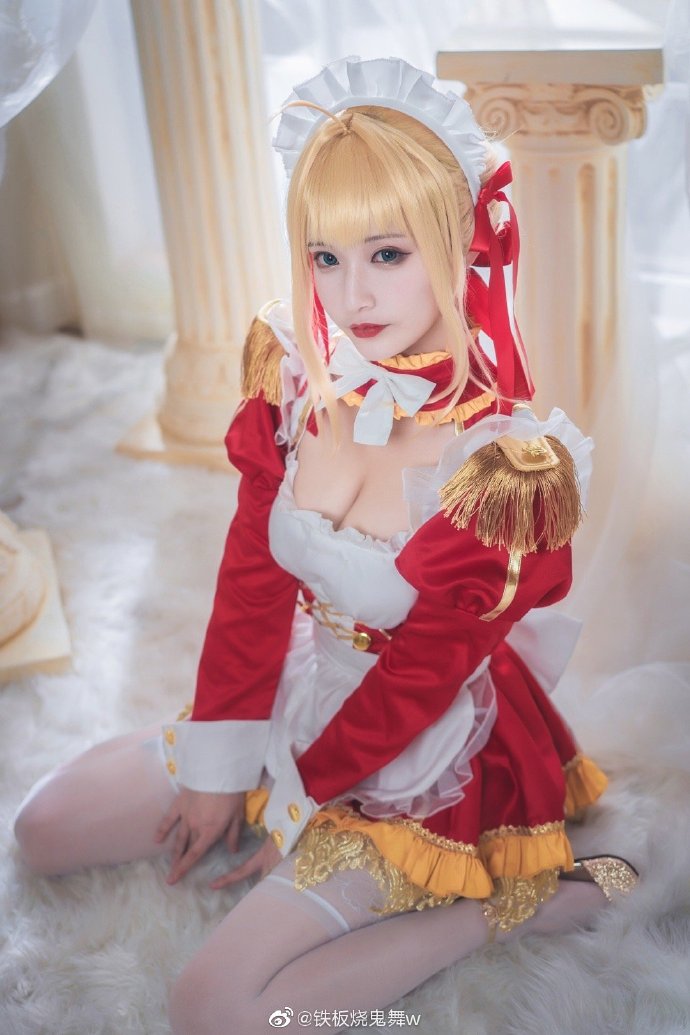 【COS正片】FGO尼禄cos 甜美同人女仆装 cn铁板烧鬼舞w - 第8张 - 机器猫次元 【COS正片】FGO尼禄cos 甜美同人女仆装 cn铁板烧鬼舞w - 第8张 - 机器猫次元