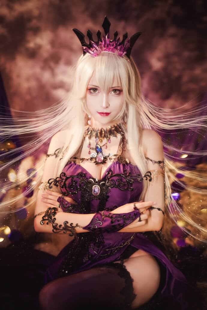 【COS正片】FGO黑枪呆cos绝美礼装礼服 cn奶狮 - 第1张 - 机器猫次元 【COS正片】FGO黑枪呆cos绝美礼装礼服 cn奶狮 - 第1张 - 机器猫次元