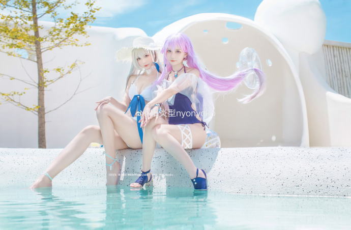【COS正片】永远的7日之都 璐璐夏日泳装cos 盛夏夜不眠 cn菠萝 - 第13张 - 机器猫次元 【COS正片】永远的7日之都 璐璐夏日泳装cos 盛夏夜不眠 cn菠萝 - 第13张 - 机器猫次元