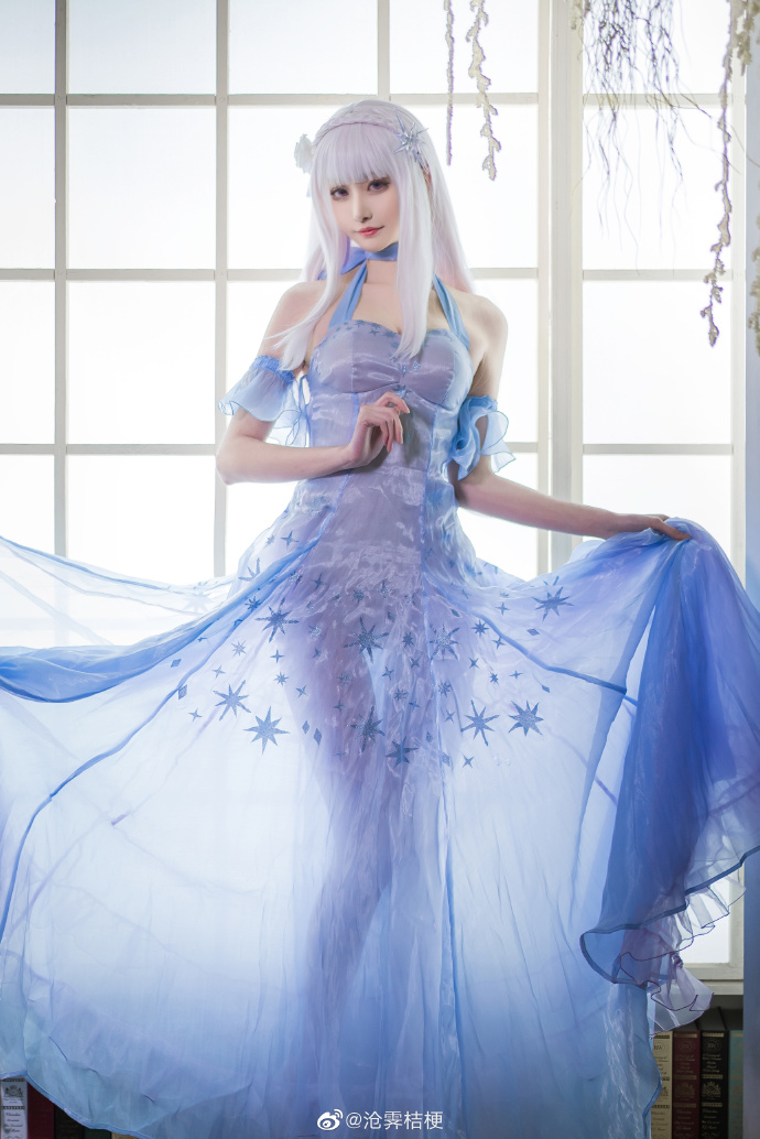 【COS正片】从零开始的异世界生活艾米莉亚水晶礼服cos cn沧霁桔梗 - 第4张 - 机器猫次元 【COS正片】从零开始的异世界生活艾米莉亚水晶礼服cos cn沧霁桔梗 - 第4张 - 机器猫次元
