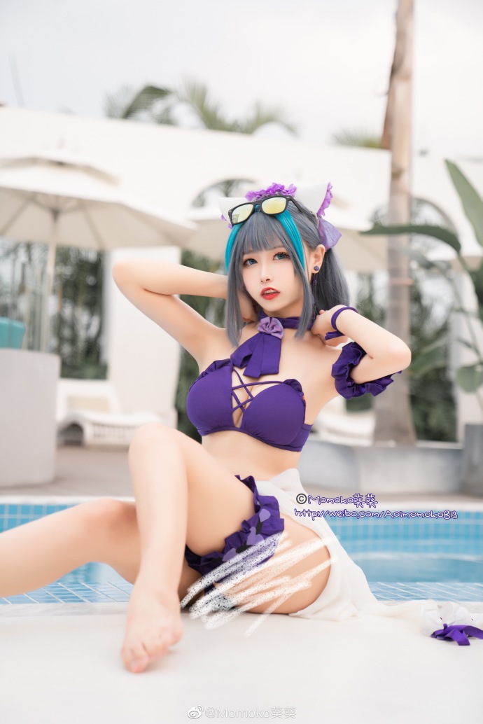 【COS正片】碧蓝航线柴郡泳装cos 甜蜜的海滩约会吧! Momoko葵葵 - 第1张 - 机器猫次元 【COS正片】碧蓝航线柴郡泳装cos 甜蜜的海滩约会吧! Momoko葵葵 - 第1张 - 机器猫次元