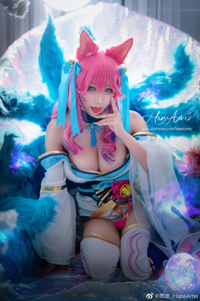 【COS正片】英雄联盟阿狸灵魂莲华皮肤cosplay cn雨波 - 第2张 - 机器猫次元 【COS正片】英雄联盟阿狸灵魂莲华皮肤cosplay cn雨波 - 第2张 - 机器猫次元