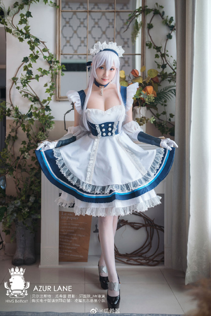 【COS正片】碧蓝航线贝尔法斯特女仆cos 甜美的cn瓜希酱 - 第12张 - 机器猫次元 【COS正片】碧蓝航线贝尔法斯特女仆cos 甜美的cn瓜希酱 - 第12张 - 机器猫次元