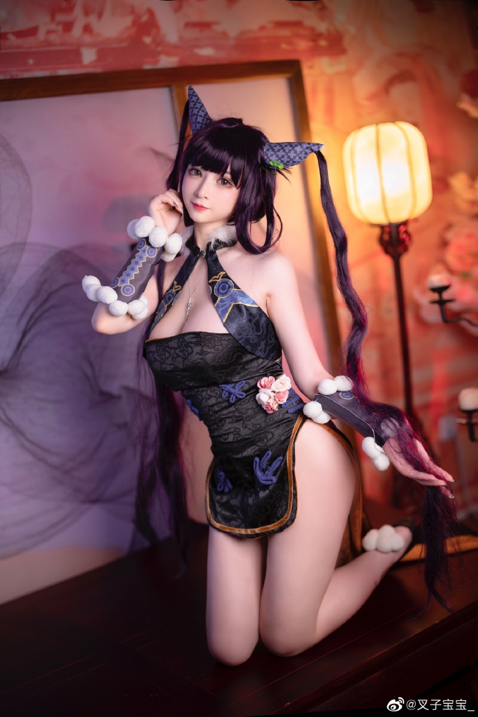 【COS正片】FGO杨贵妃cos 绝美颜值旗袍 cn叉子宝宝 - 第4张 - 机器猫次元 【COS正片】FGO杨贵妃cos 绝美颜值旗袍 cn叉子宝宝 - 第4张 - 机器猫次元