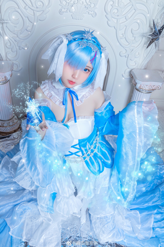 【COS正片】从零开始蕾姆水晶礼服cos cn貓田聖奈奈 - 第5张 - 机器猫次元 【COS正片】从零开始蕾姆水晶礼服cos cn貓田聖奈奈 - 第5张 - 机器猫次元