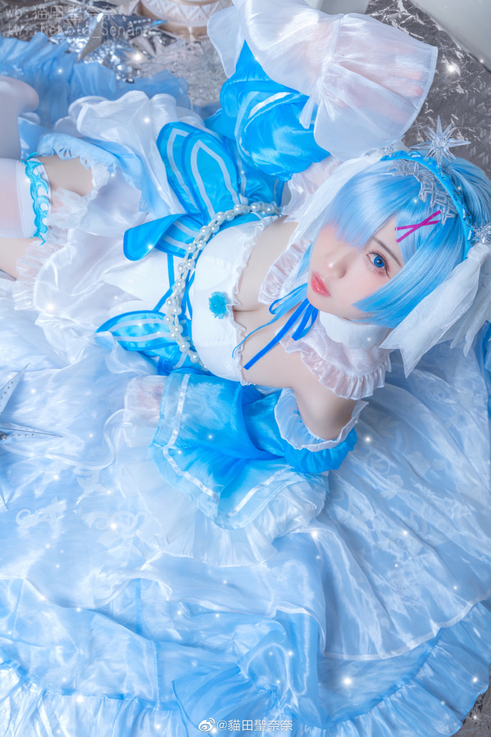 【COS正片】从零开始蕾姆水晶礼服cos cn貓田聖奈奈 - 第4张 - 机器猫次元 【COS正片】从零开始蕾姆水晶礼服cos cn貓田聖奈奈 - 第4张 - 机器猫次元
