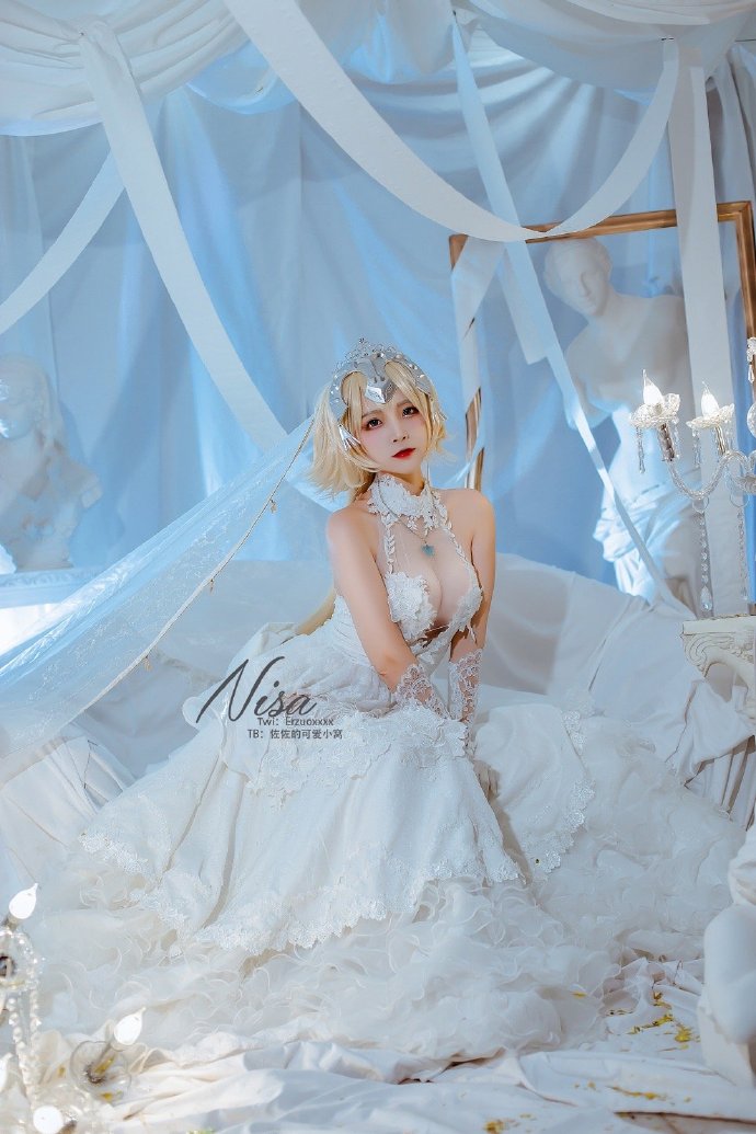 【COS正片】FGO圣女贞德花嫁cos 唯美高贵气质 cn二佐Nisa - 第6张 - 机器猫次元 【COS正片】FGO圣女贞德花嫁cos 唯美高贵气质 cn二佐Nisa - 第6张 - 机器猫次元