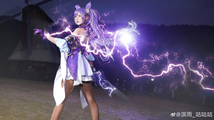 【COS正片】原神刻晴cos 可爱少女惊艳超还原剑法 cn溟雨_咕咕咕 - 第2张 - 机器猫次元 【COS正片】原神刻晴cos 可爱少女惊艳超还原剑法 cn溟雨_咕咕咕 - 第2张 - 机器猫次元