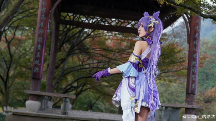 【COS正片】原神刻晴cos 可爱少女惊艳超还原剑法 cn溟雨_咕咕咕 - 第6张 - 机器猫次元 【COS正片】原神刻晴cos 可爱少女惊艳超还原剑法 cn溟雨_咕咕咕 - 第6张 - 机器猫次元