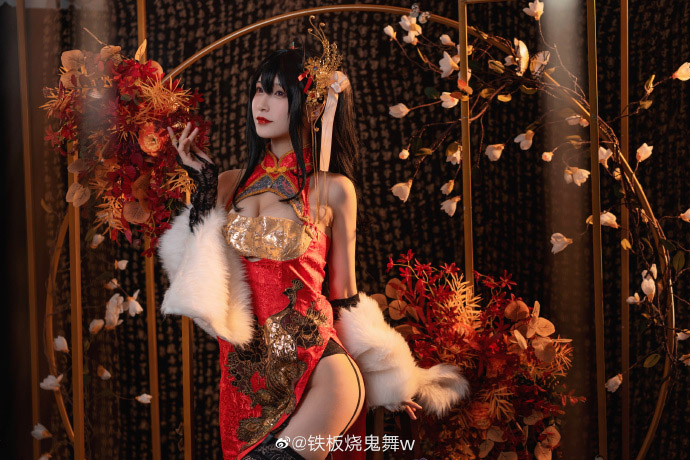 【COS正片】碧蓝航线大凤凤鸣春晓cos黑丝旗袍 cn铁板烧鬼舞w - 第1张 - 机器猫次元 【COS正片】碧蓝航线大凤凤鸣春晓cos黑丝旗袍 cn铁板烧鬼舞w - 第1张 - 机器猫次元