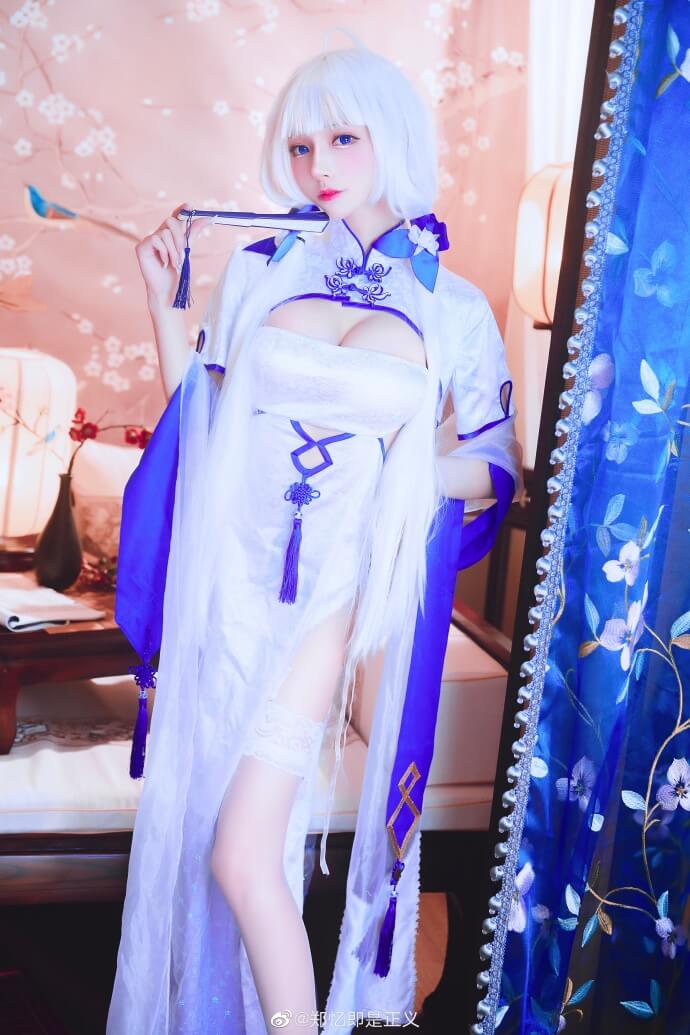 【COS正片】碧蓝航线光辉·钟情春日·旗袍cos cn郑忆即是正义 - 第6张 - 机器猫次元 【COS正片】碧蓝航线光辉·钟情春日·旗袍cos cn郑忆即是正义 - 第6张 - 机器猫次元