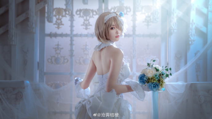【COS正片】崩坏3 丽塔•洛丝薇瑟花嫁蔷薇誓言cos cn沧霁桔梗 - 第9张 - 机器猫次元 【COS正片】崩坏3 丽塔•洛丝薇瑟花嫁蔷薇誓言cos cn沧霁桔梗 - 第9张 - 机器猫次元