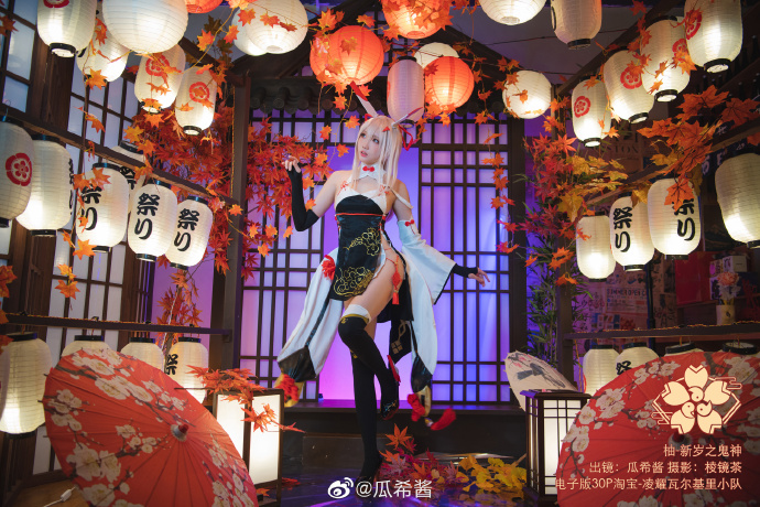 【COS正片】碧蓝航线 柚/绫波cos新岁之鬼神 cn瓜希酱 - 第2张 - 机器猫次元 【COS正片】碧蓝航线 柚/绫波cos新岁之鬼神 cn瓜希酱 - 第2张 - 机器猫次元