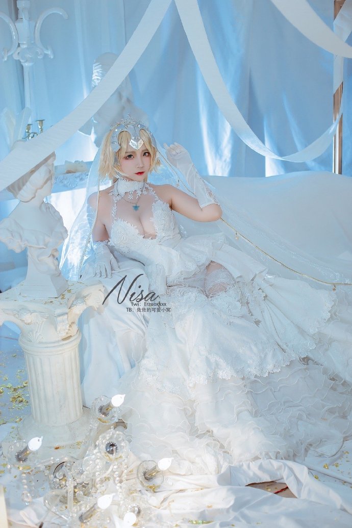 【COS正片】FGO圣女贞德花嫁cos 唯美高贵气质 cn二佐Nisa - 第1张 - 机器猫次元 【COS正片】FGO圣女贞德花嫁cos 唯美高贵气质 cn二佐Nisa - 第1张 - 机器猫次元
