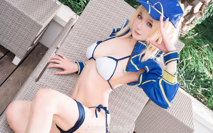 【COS正片】fate/grandorder迷之女主角呆毛泳装cos美萌气质 cn阿包也是兔娘 - 第3张 - 机器猫次元 【COS正片】fate/grandorder迷之女主角呆毛泳装cos美萌气质 cn阿包也是兔娘 - 第3张 - 机器猫次元