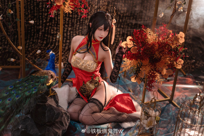 【COS正片】碧蓝航线大凤凤鸣春晓cos黑丝旗袍 cn铁板烧鬼舞w - 第2张 - 机器猫次元 【COS正片】碧蓝航线大凤凤鸣春晓cos黑丝旗袍 cn铁板烧鬼舞w - 第2张 - 机器猫次元
