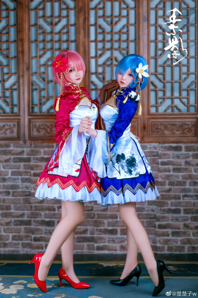 【COS正片】从零开始拉姆蕾姆旗袍cos cn鹤祈&楚楚子 - 第3张 - 机器猫次元 【COS正片】从零开始拉姆蕾姆旗袍cos cn鹤祈&楚楚子 - 第3张 - 机器猫次元