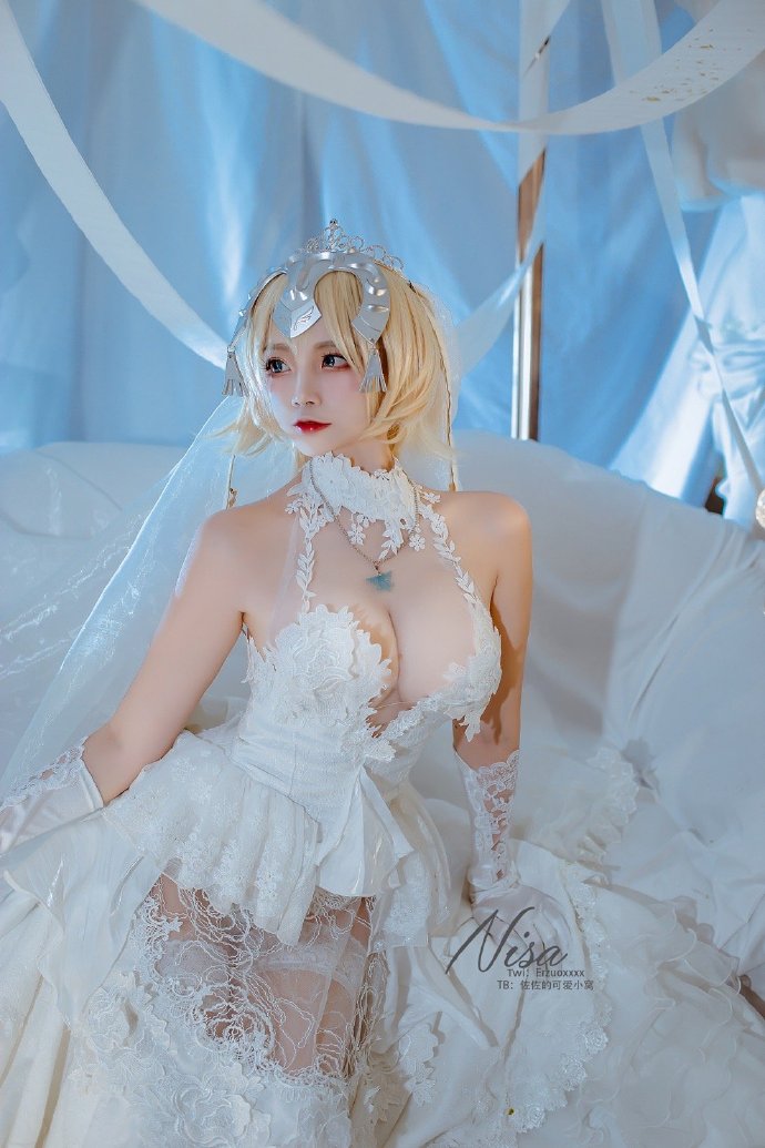 【COS正片】FGO圣女贞德花嫁cos 唯美高贵气质 cn二佐Nisa - 第8张 - 机器猫次元 【COS正片】FGO圣女贞德花嫁cos 唯美高贵气质 cn二佐Nisa - 第8张 - 机器猫次元